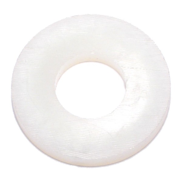 Midwest Fastener Flat Washer, For Screw Size 7/16" , Nylon 20 PK 70192